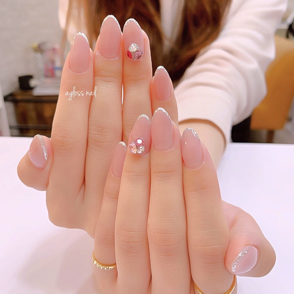 春 夏 秋 冬 ハンド Agloss Nailのネイルデザイン No 5469937 ネイルブック