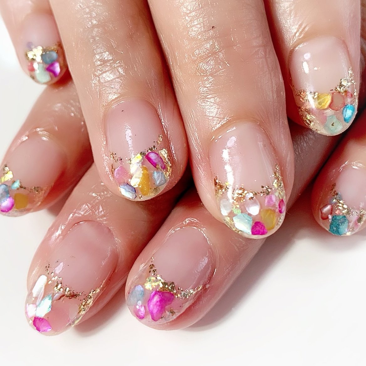 春 夏 オフィス デート ハンド Nailsalonchanceのネイルデザイン No ネイルブック