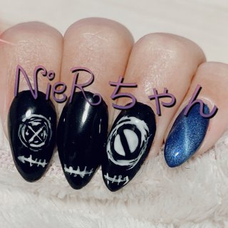 NieRのネイルデザイン｜ネイルブック