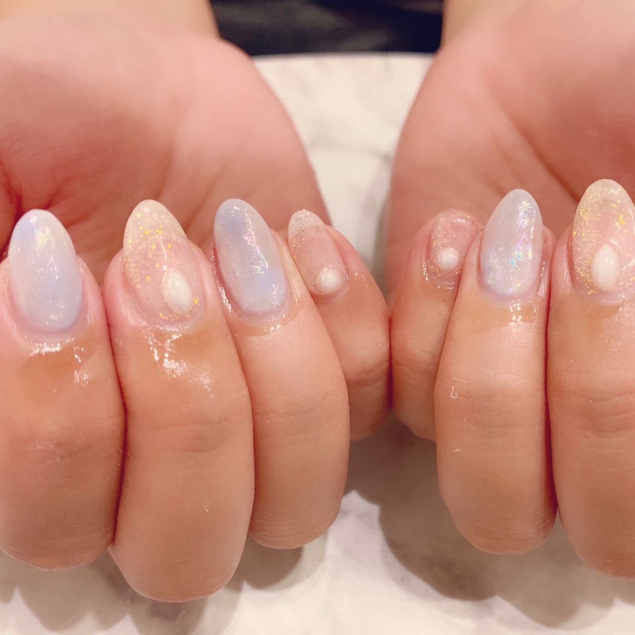 夏 オールシーズン 海 リゾート ハンド Leciel Nail 豊田市ネイルサロン のネイルデザイン No ネイルブック