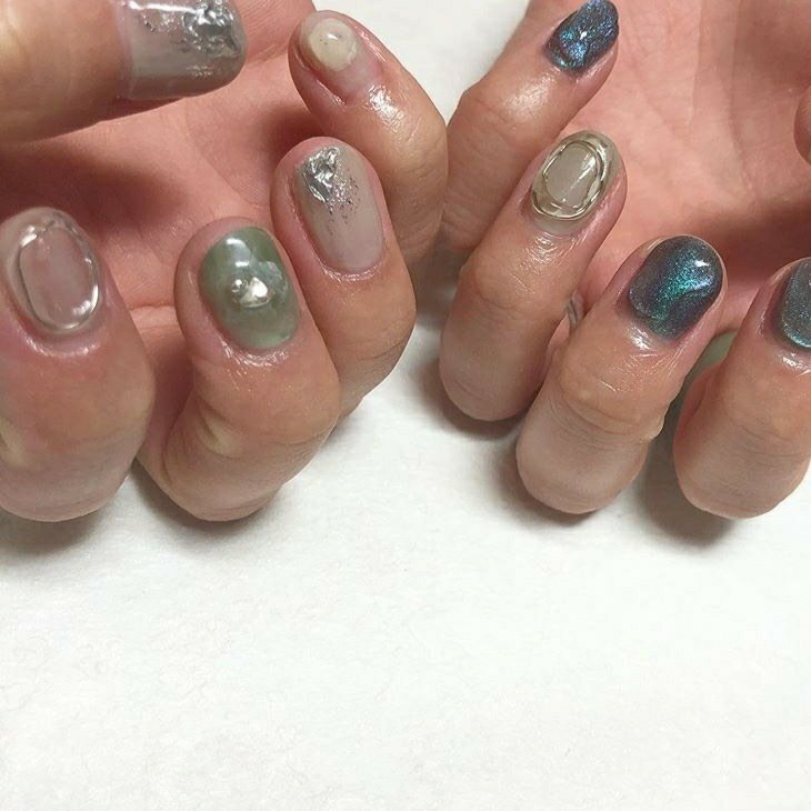 夏 旅行 海 ハンド シンプル Nail Salon Is 天王寺のネイルデザイン No ネイルブック