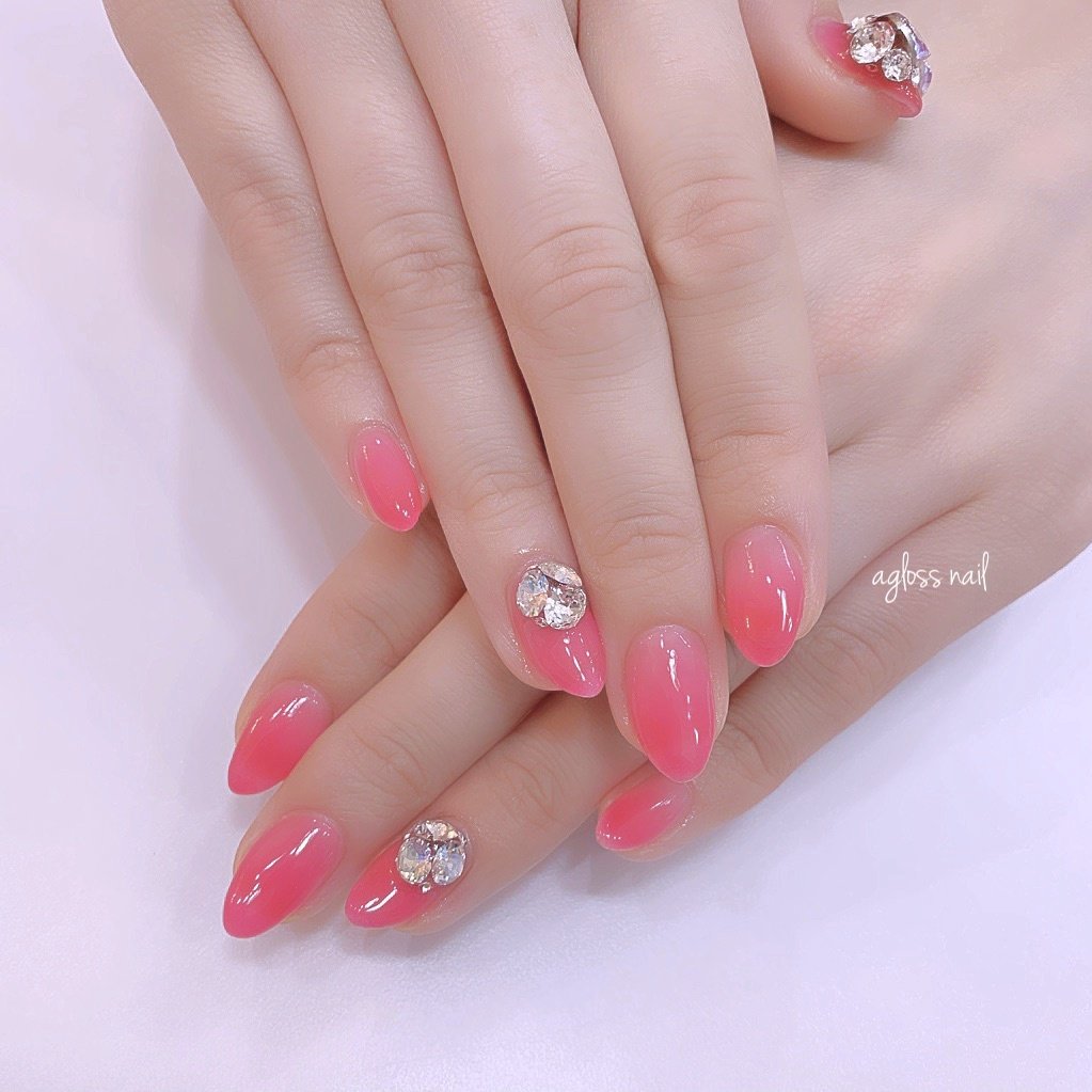 春 夏 秋 冬 ハンド Agloss Nailのネイルデザイン No ネイルブック