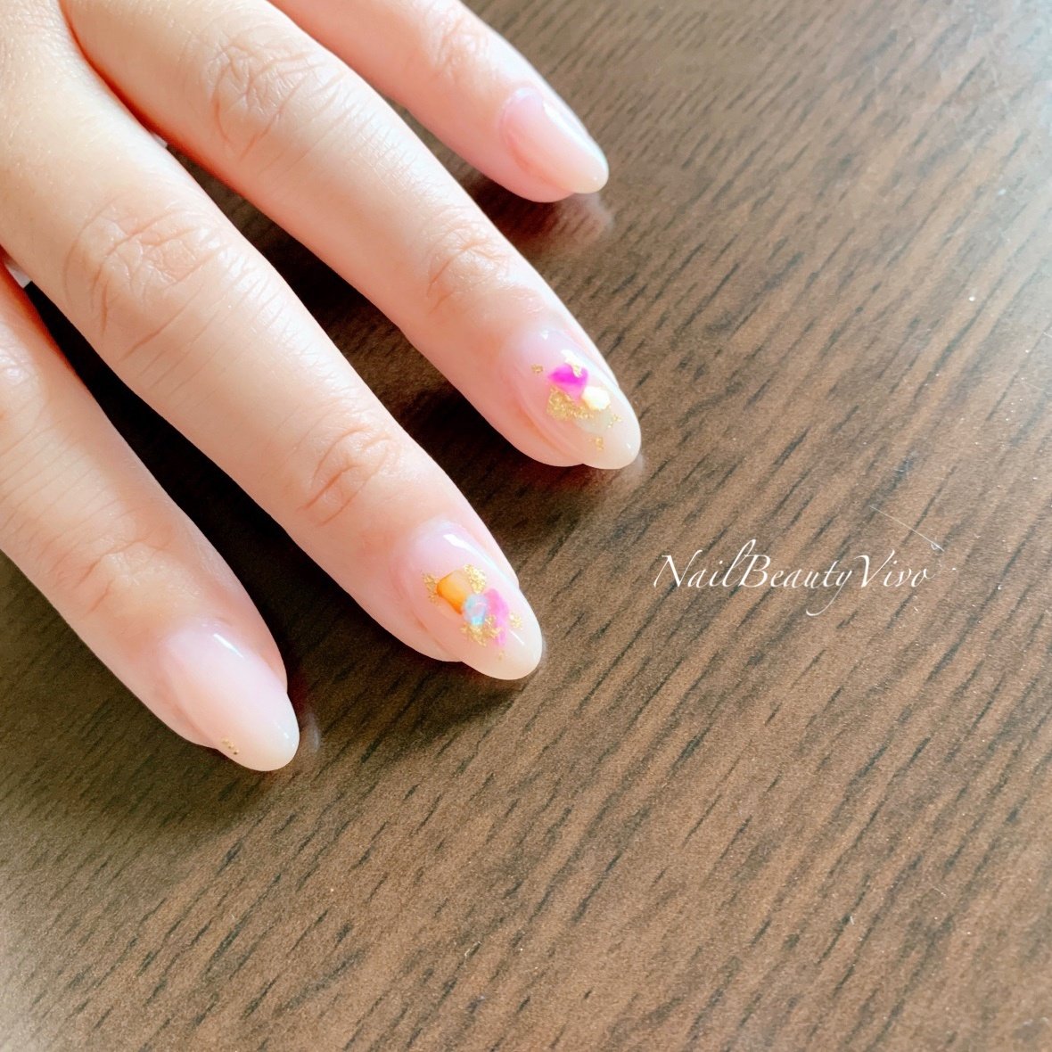 夏 海 オフィス ブライダル ハンド Nail Beauty Vivoのネイルデザイン No ネイルブック