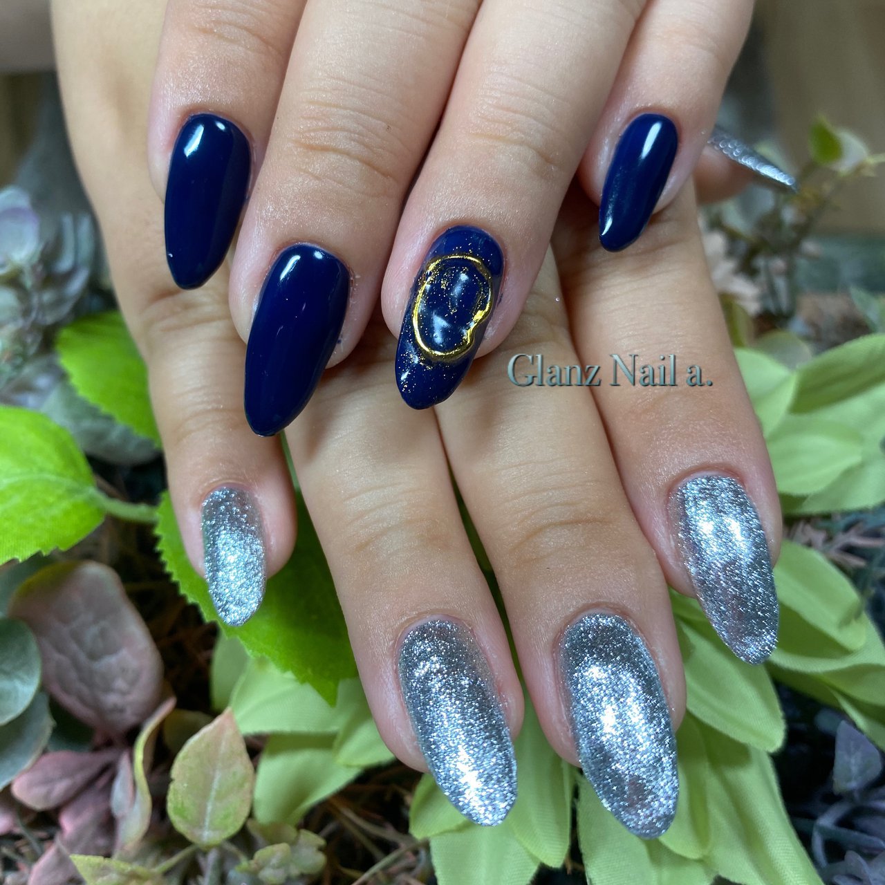 オールシーズン パーティー デート 女子会 ハンド Glanz Nail A グランツネイルエー のネイルデザイン No ネイルブック