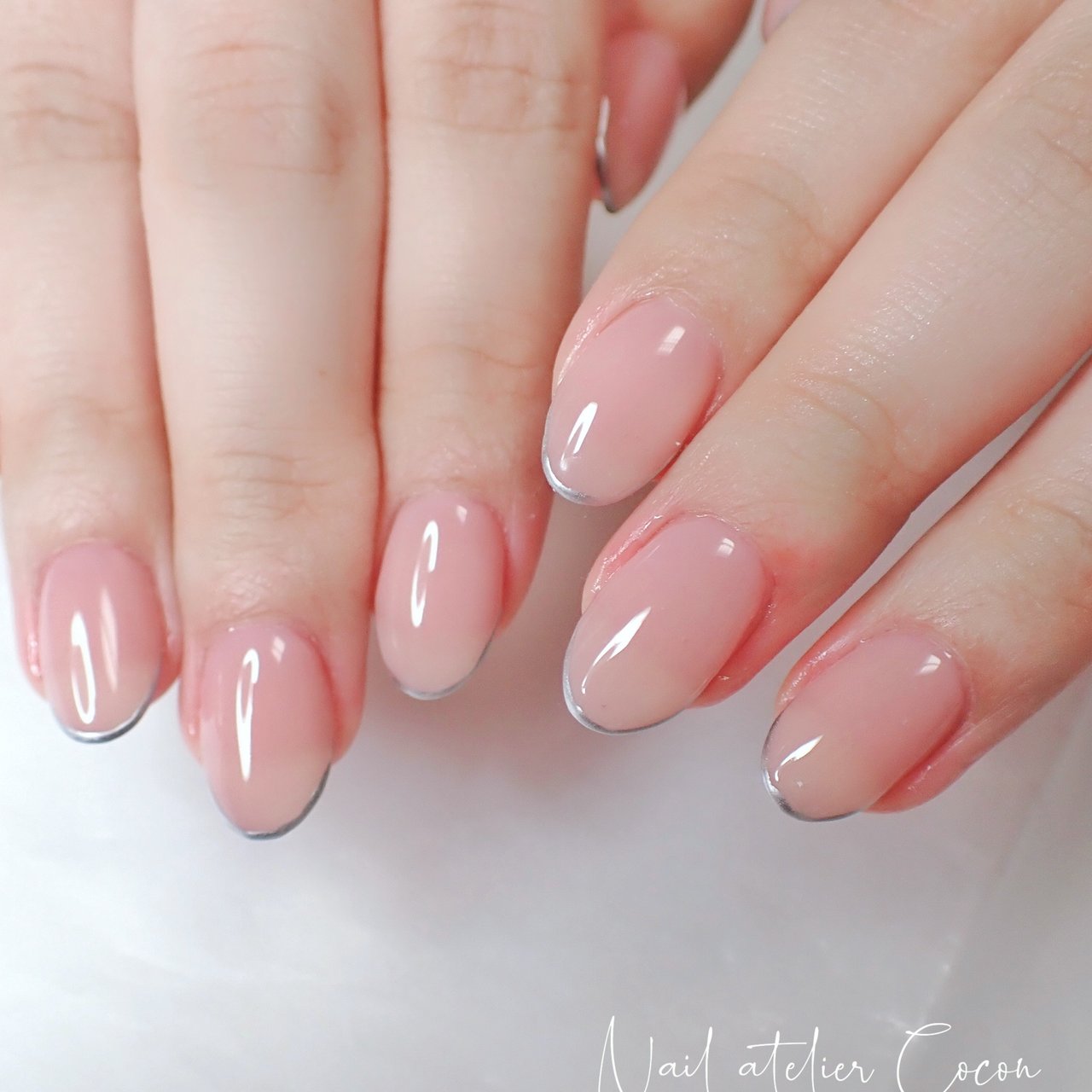 オールシーズン オフィス デート 女子会 ハンド Nailateliercoconのネイルデザイン No ネイルブック