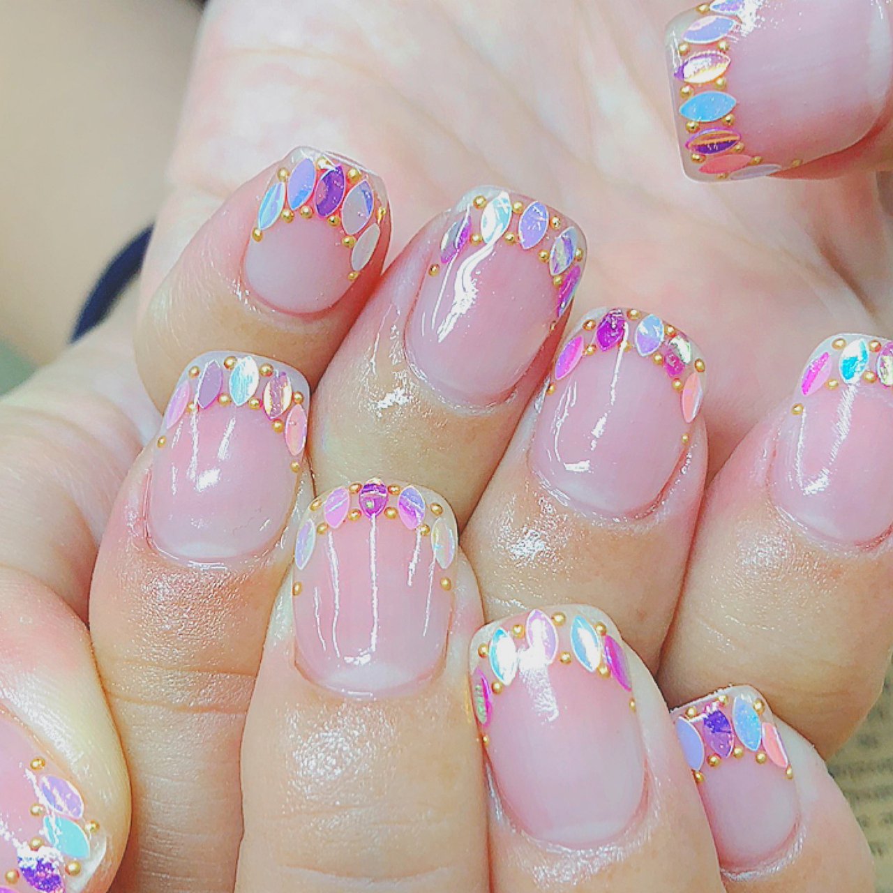 夏 海 リゾート デート シンプル Nail Salon Limb リム のネイルデザイン No ネイルブック