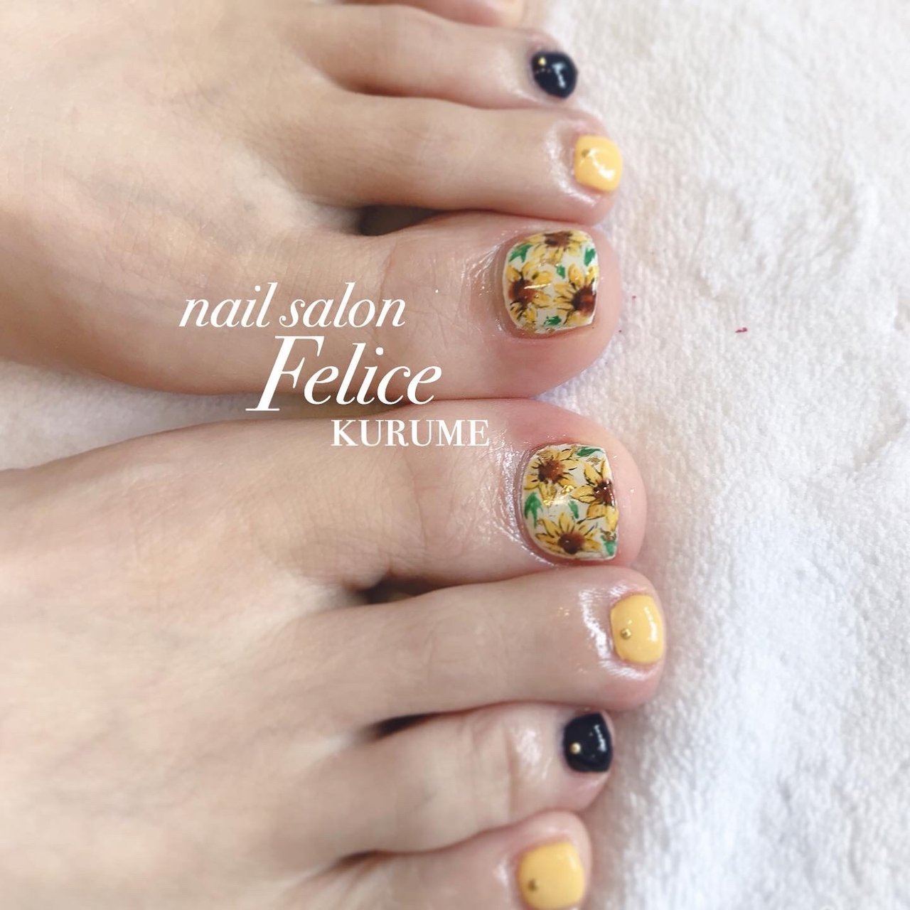 夏 海 リゾート 浴衣 フット Nailsalonfeliceのネイルデザイン No ネイルブック