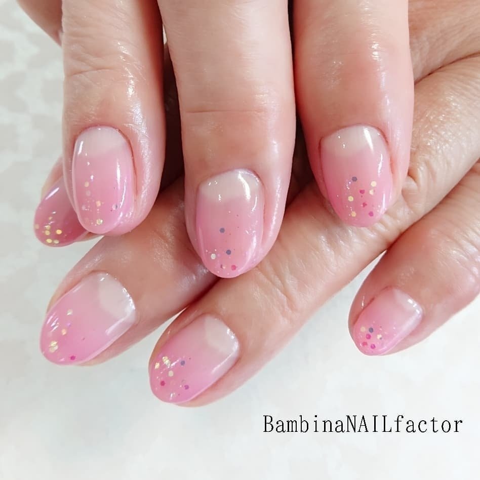 春 夏 オールシーズン ハンド シンプル Bambinanailfactorkiyokoのネイルデザイン No ネイルブック