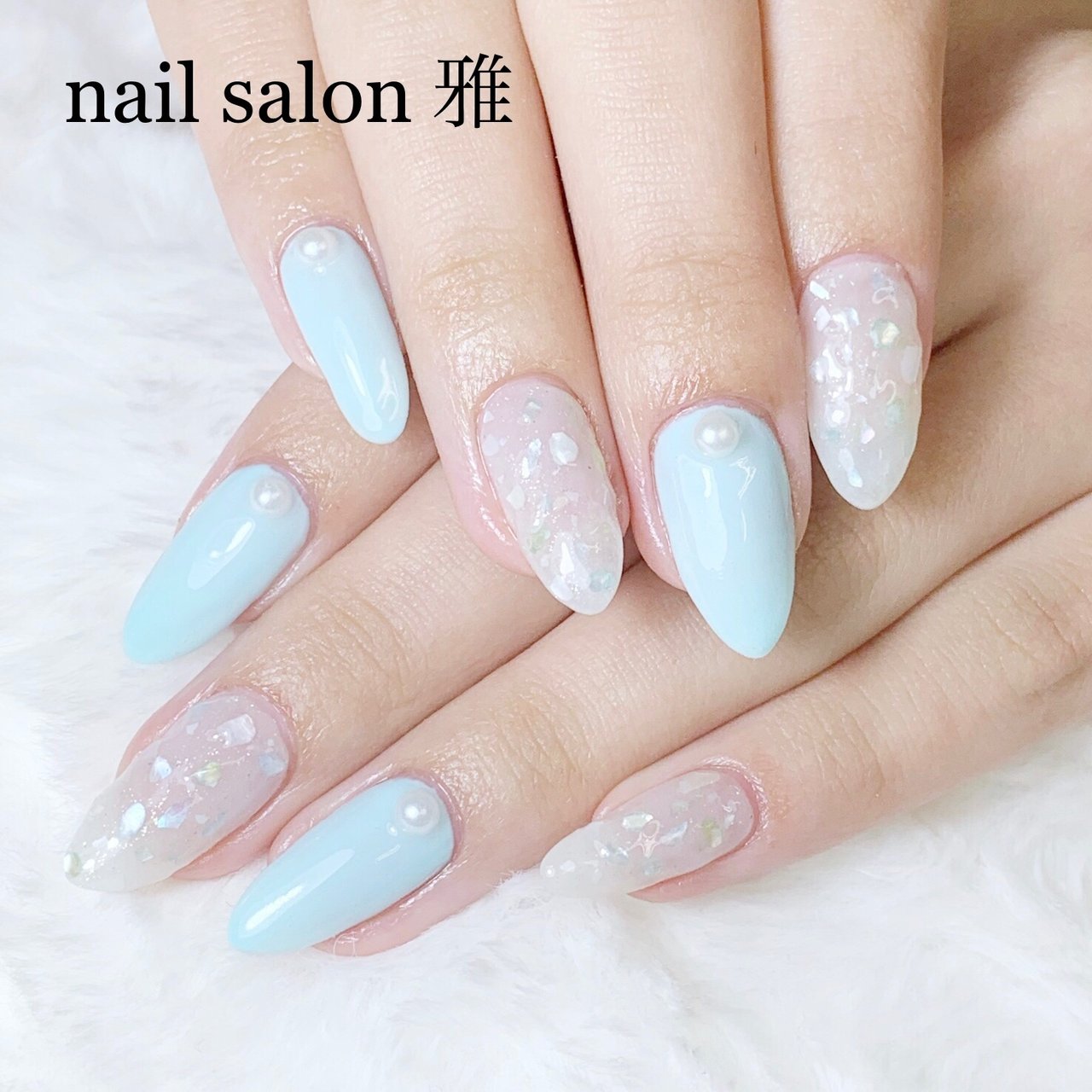 夏 オールシーズン 海 リゾート ハンド Nail Salon School 雅のネイルデザイン No ネイルブック