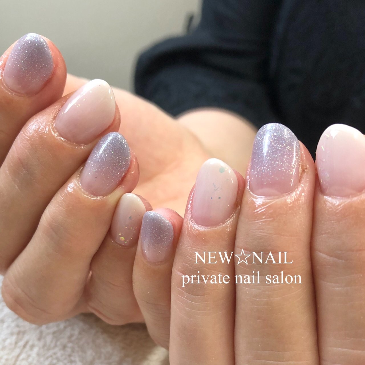 ホワイト パープル New Nailのネイルデザイン No ネイルブック