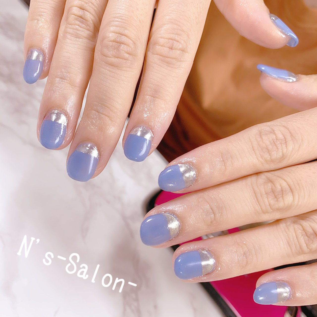 夏 オールシーズン 梅雨 海 ハンド N S Salon のネイルデザイン No ネイルブック