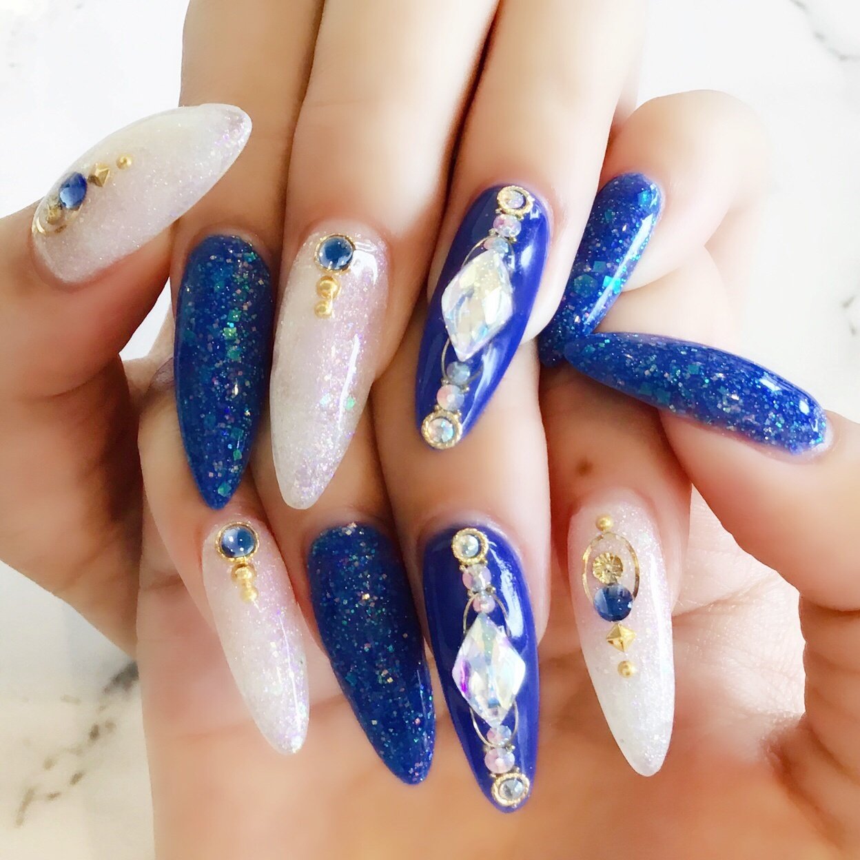 夏 海 リゾート ライブ ハンド Naildoubleのネイルデザイン No ネイルブック