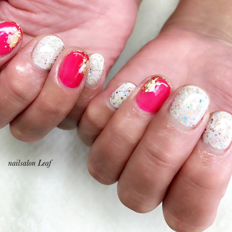 夏 海 リゾート ライブ ハンド Nailsalon Leaf のネイルデザイン No ネイルブック