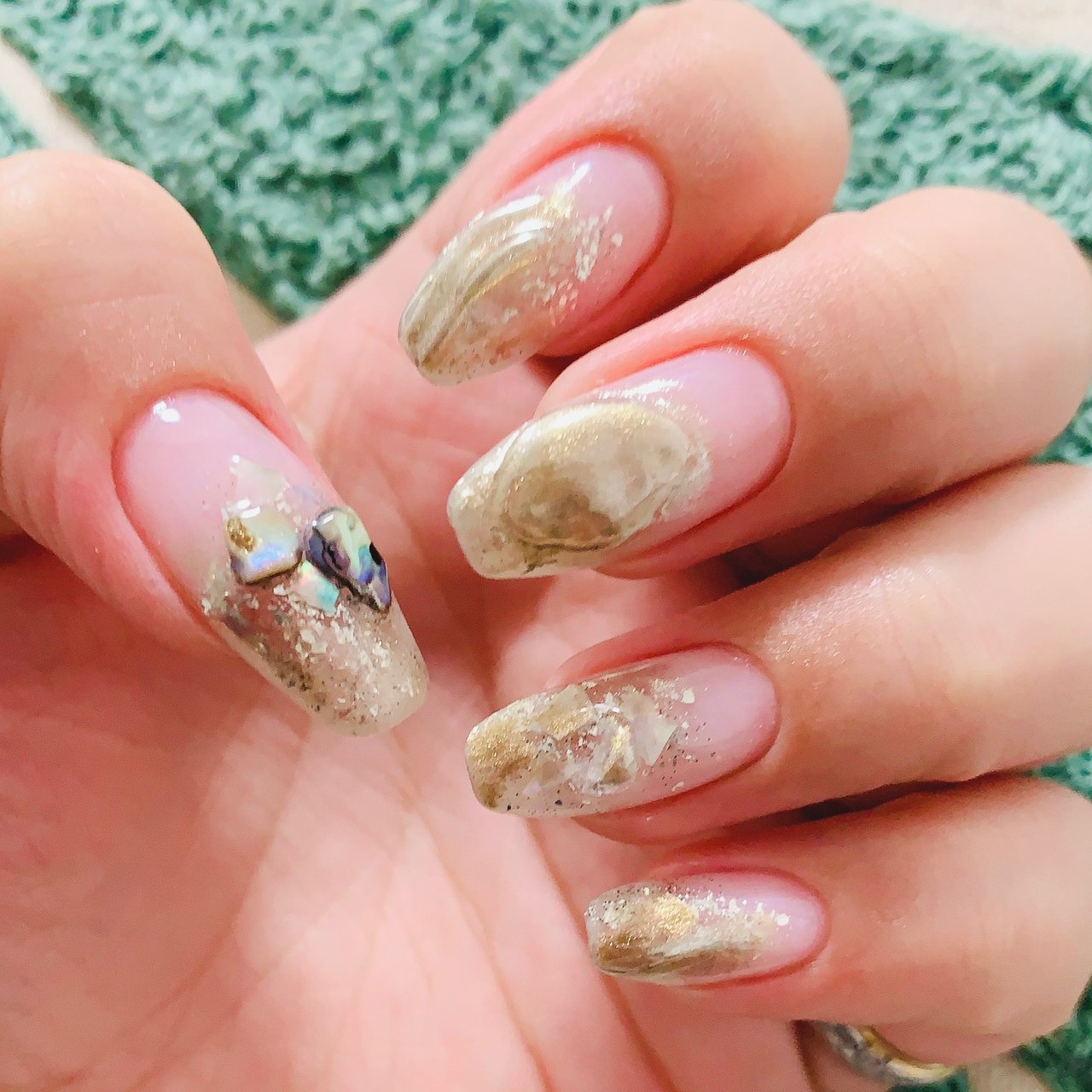 春 夏 セルフネイル Haaaのネイルデザイン No ネイルブック