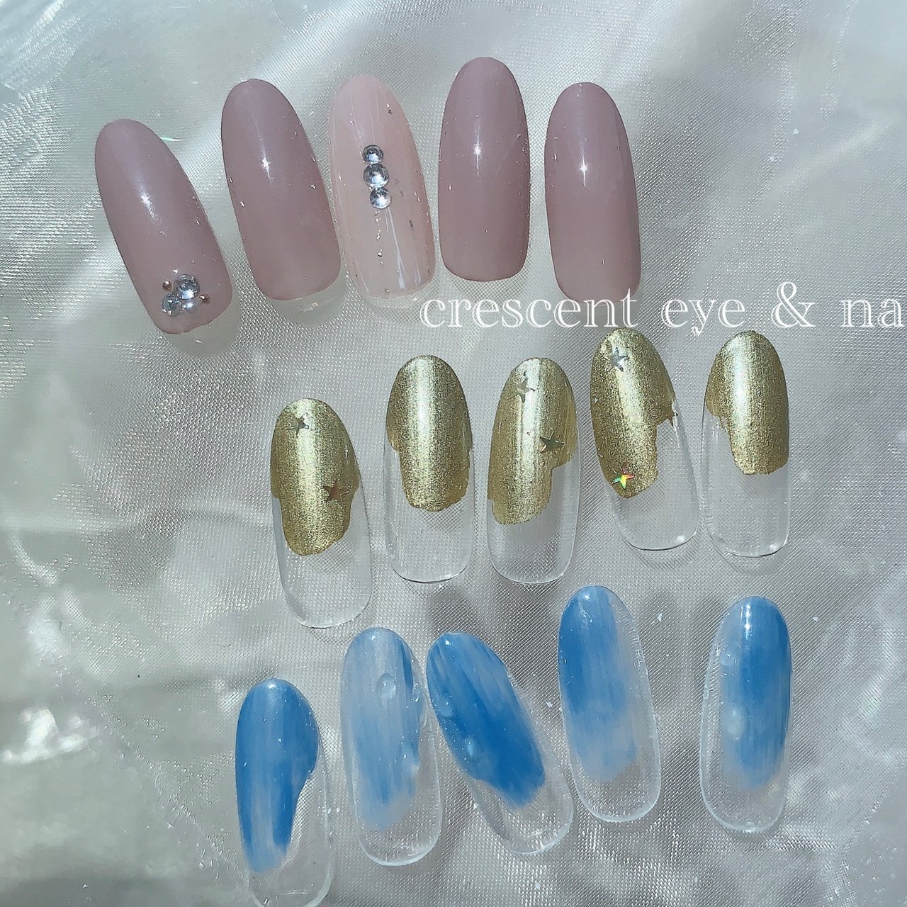 オールシーズン ハンド ジェル ネイルチップ Crescent Eye福岡天神店のネイルデザイン No 5489212 ネイルブック