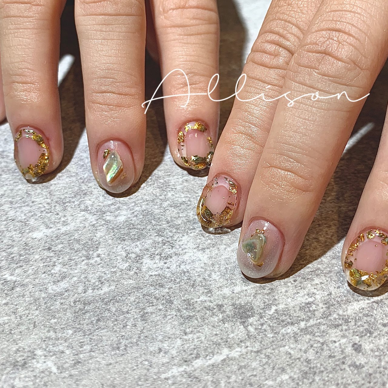 夏 秋 オールシーズン パーティー ハンド Allison Nail アリソンネイルのネイルデザイン No ネイルブック