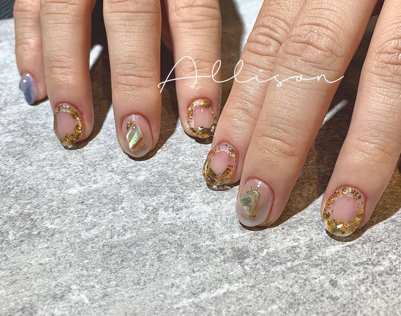 夏 秋 オールシーズン パーティー ハンド Allison Nail アリソンネイルのネイルデザイン No ネイルブック