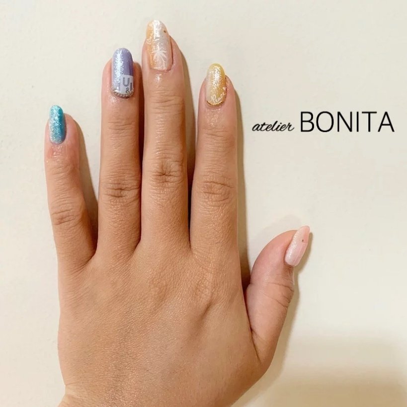 春 夏 秋 冬 ハンド Atelier Bonitaのネイルデザイン No ネイルブック