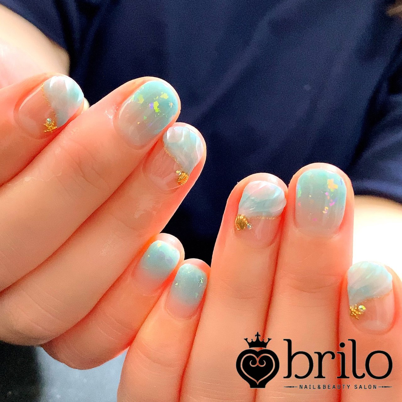 夏 旅行 海 リゾート ハンド Brilo0858のネイルデザイン No ネイルブック