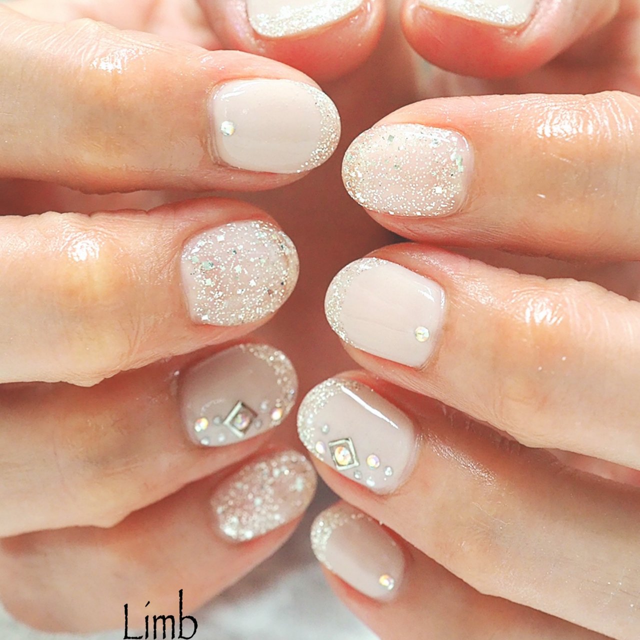 オールシーズン オフィス デート 女子会 シンプル Nail Salon Limb リム のネイルデザイン No ネイルブック