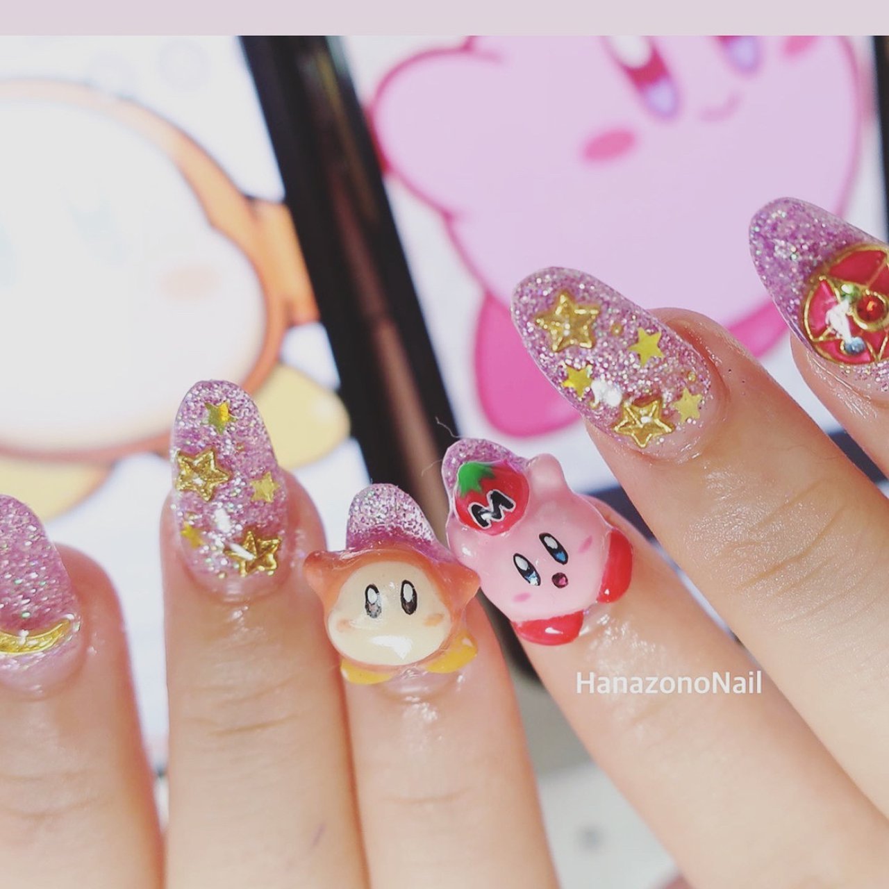 夏 オールシーズン ライブ パーティー ラメ Hanazono Nailのネイルデザイン No ネイルブック