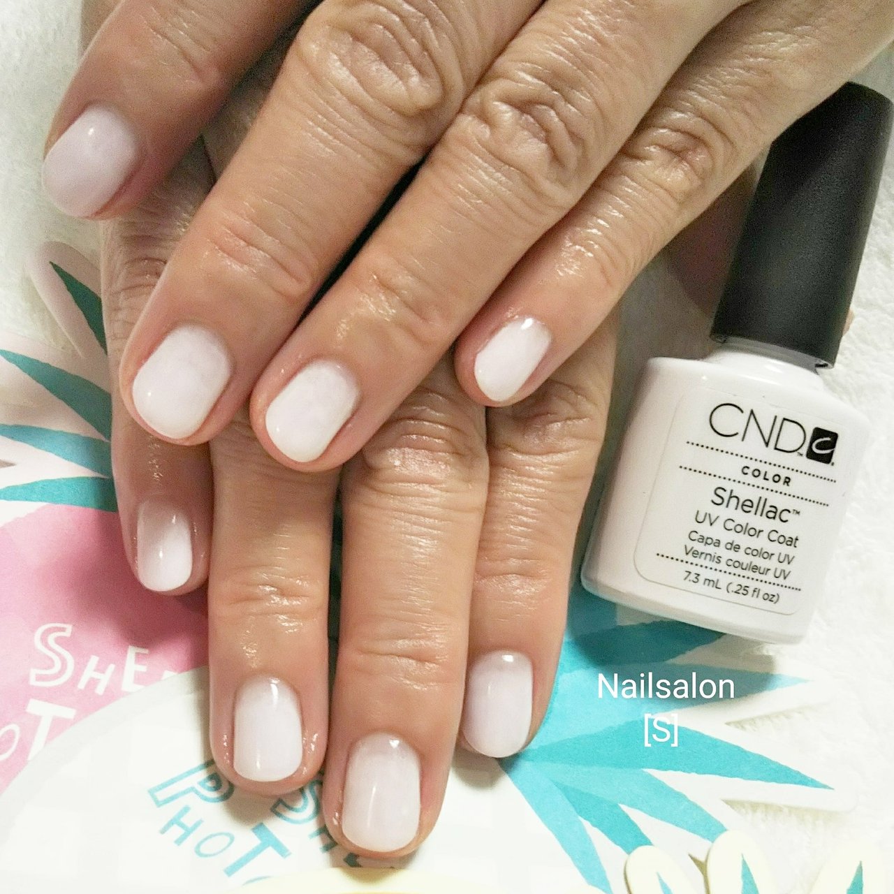 オールシーズン ハンド シンプル グラデーション ミディアム シェラックネイル専門店 S のネイルデザイン No ネイルブック