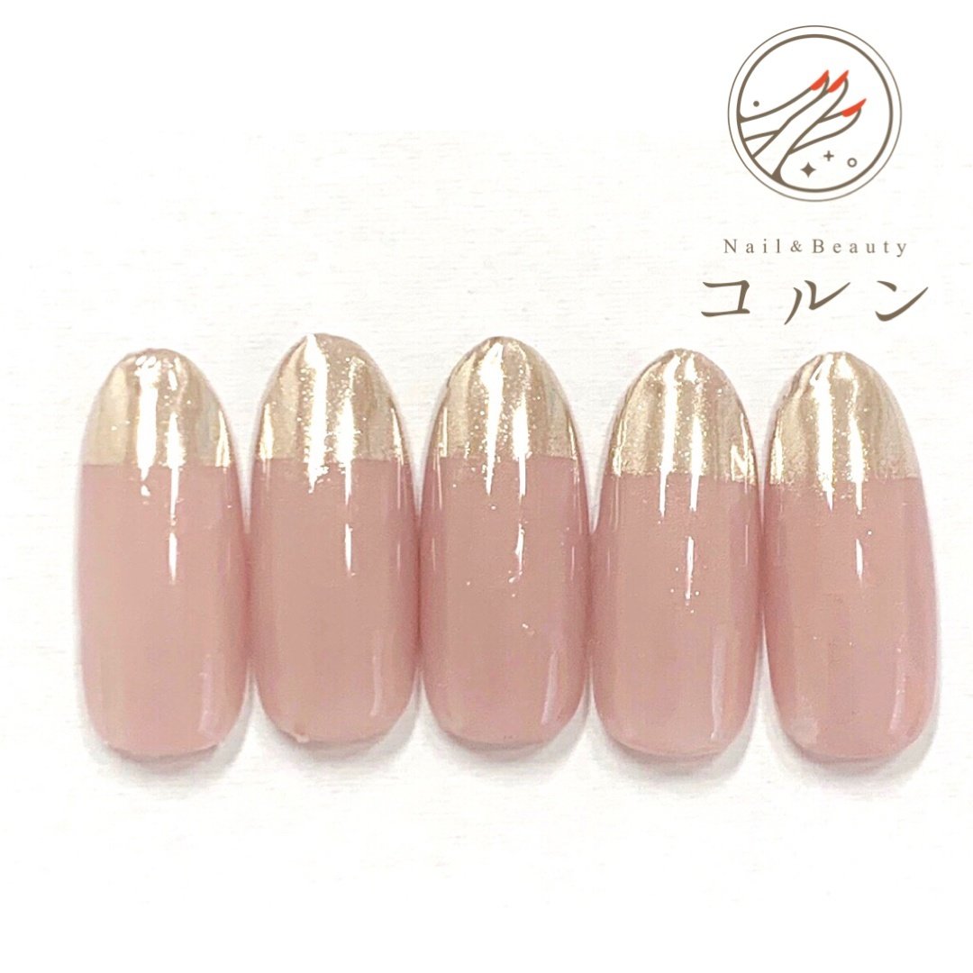 オールシーズン ハンド シンプル ワンカラー ミラー パラジェル取扱店 Nail Beauty コルン赤坂 溜池山王のネイル デザイン No ネイルブック