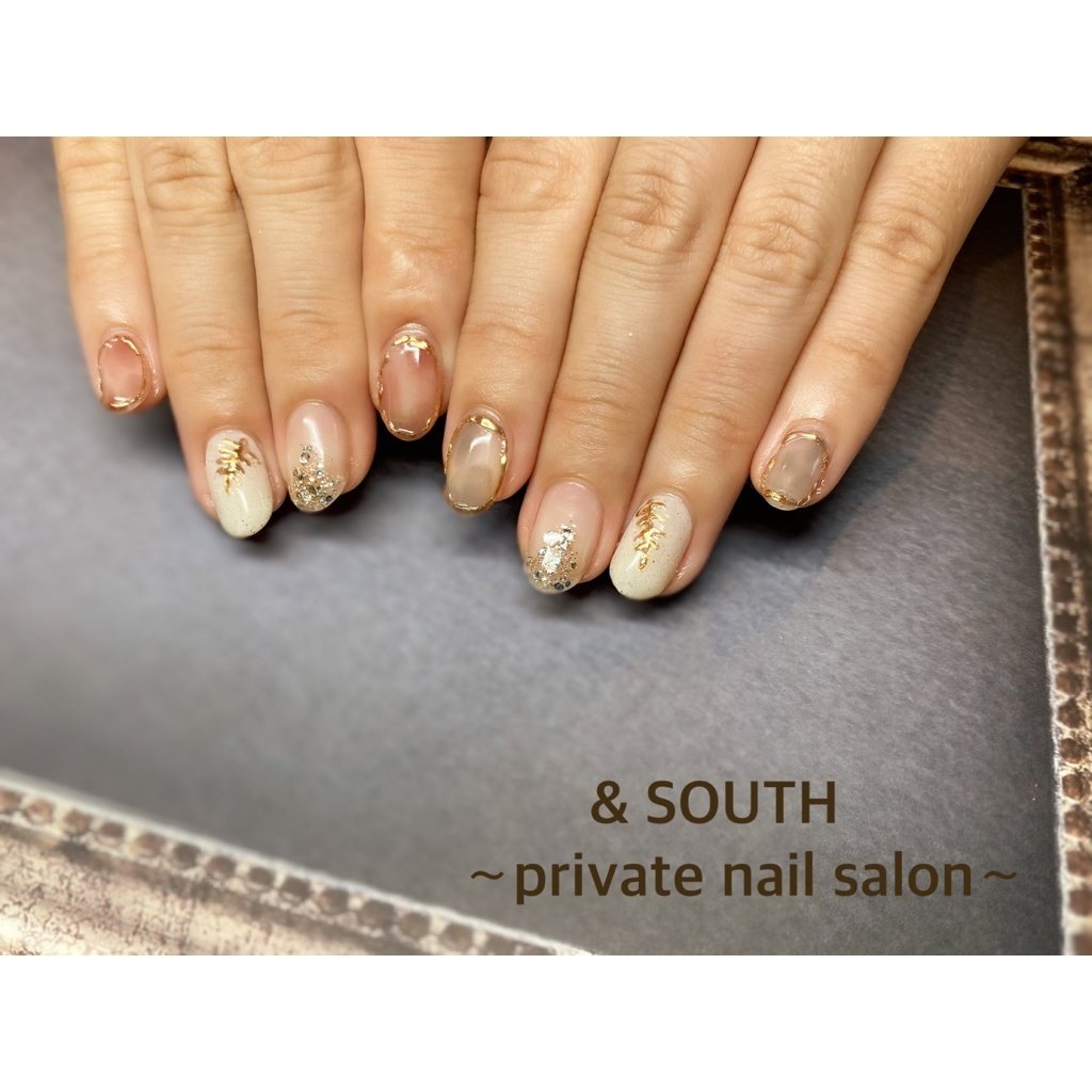 オールシーズン リゾート デート 女子会 ハンド South Private Nail Salon のネイルデザイン No ネイルブック