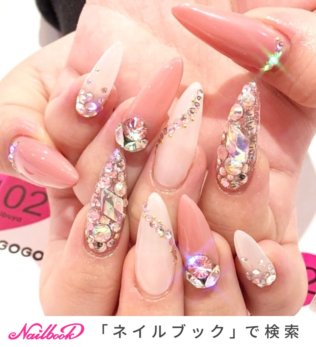 人気順 キャバ嬢ネイルのネイルデザイン ネイルブック