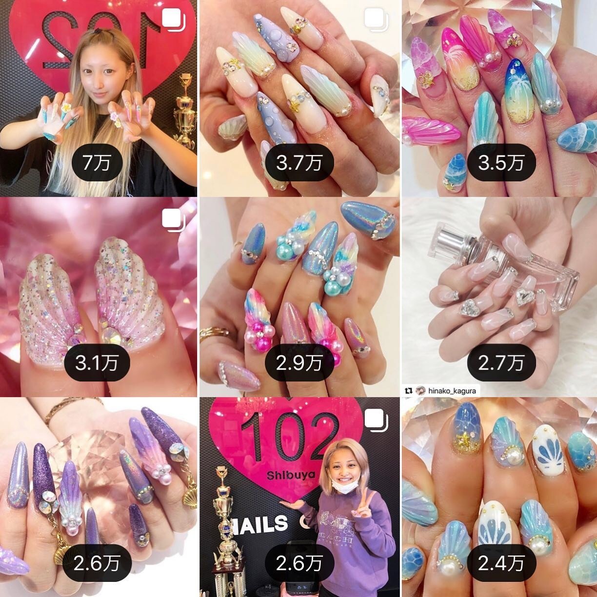 Nailsgogo Shibuya Nailsalonのネイルデザイン No ネイルブック