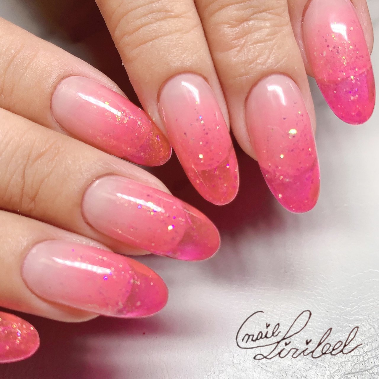 夏 旅行 海 デート グラデーション Nail Liribel ネイルリリベル のネイルデザイン No ネイルブック