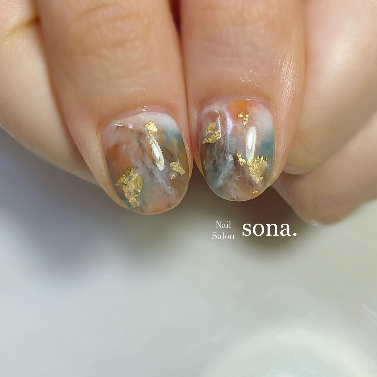 夏 オフィス ブライダル パーティー ハンド Sona ソナ のネイルデザイン No ネイルブック