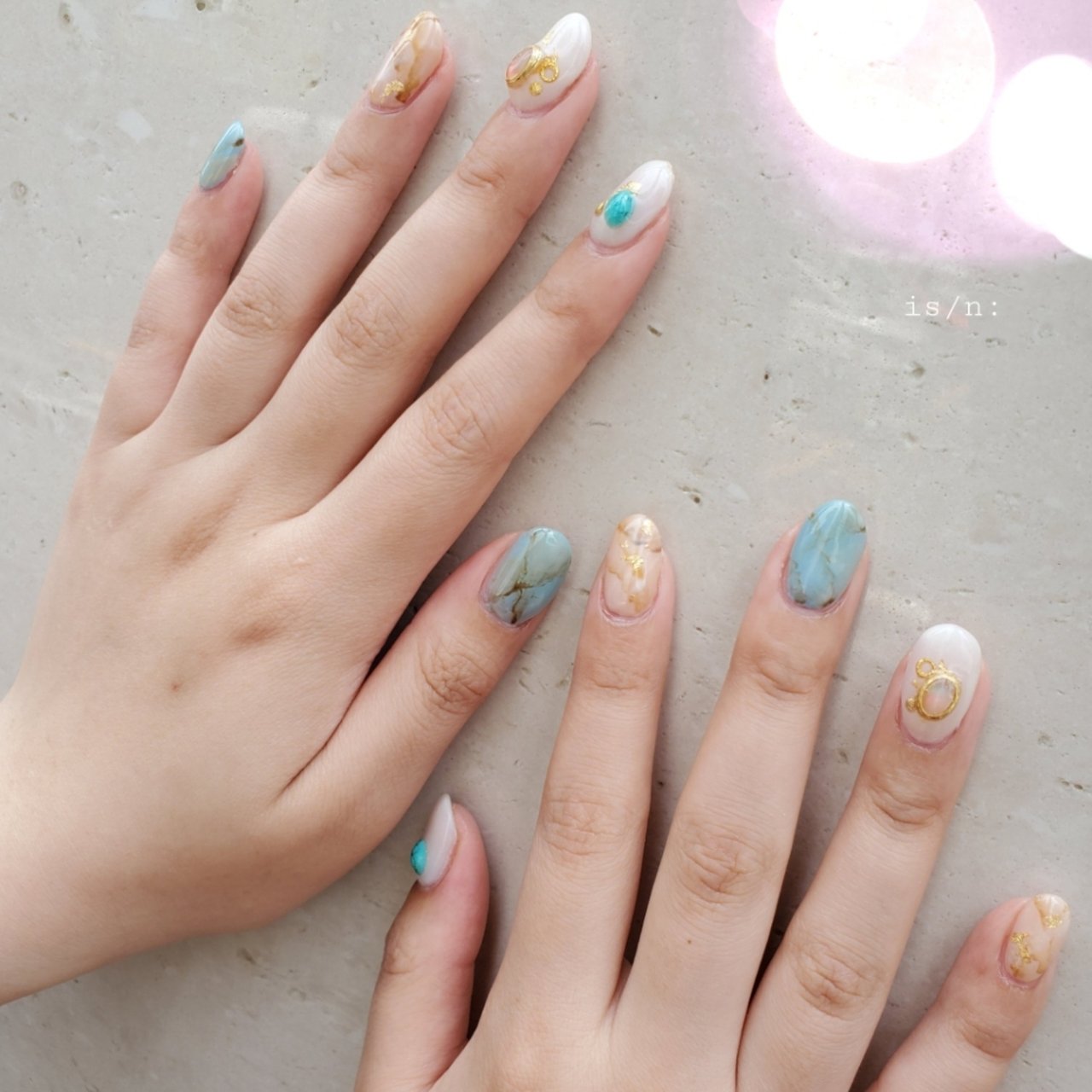 夏 海 リゾート ハンド ボヘミアン Nail Salon Is 天王寺のネイルデザイン No ネイルブック