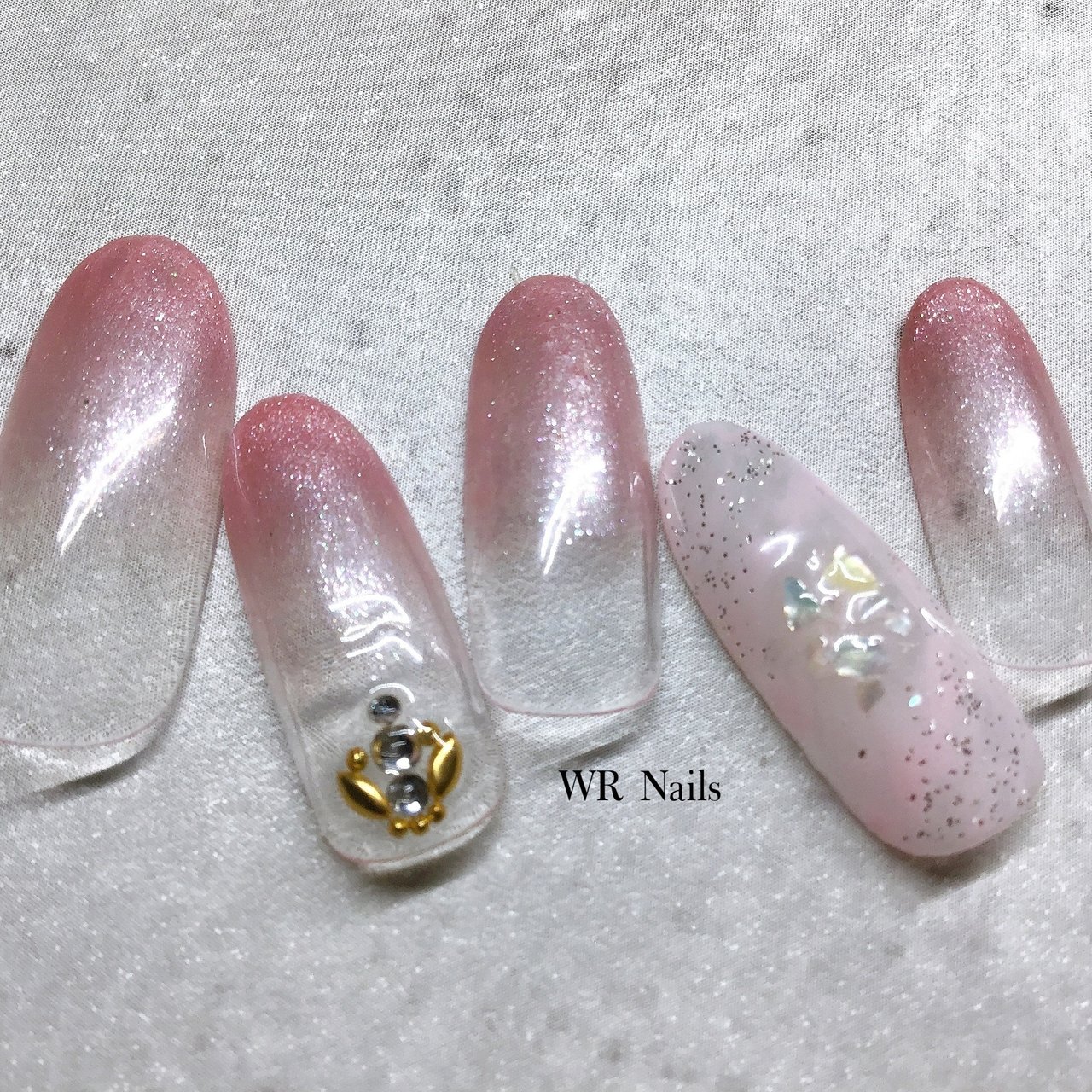 オールシーズン パーティー デート 女子会 ハンド Wr Nails 自爪を傷めないジェル 東京都 銀座線 末広町1分 Jna認定サロン のネイル デザイン No ネイルブック