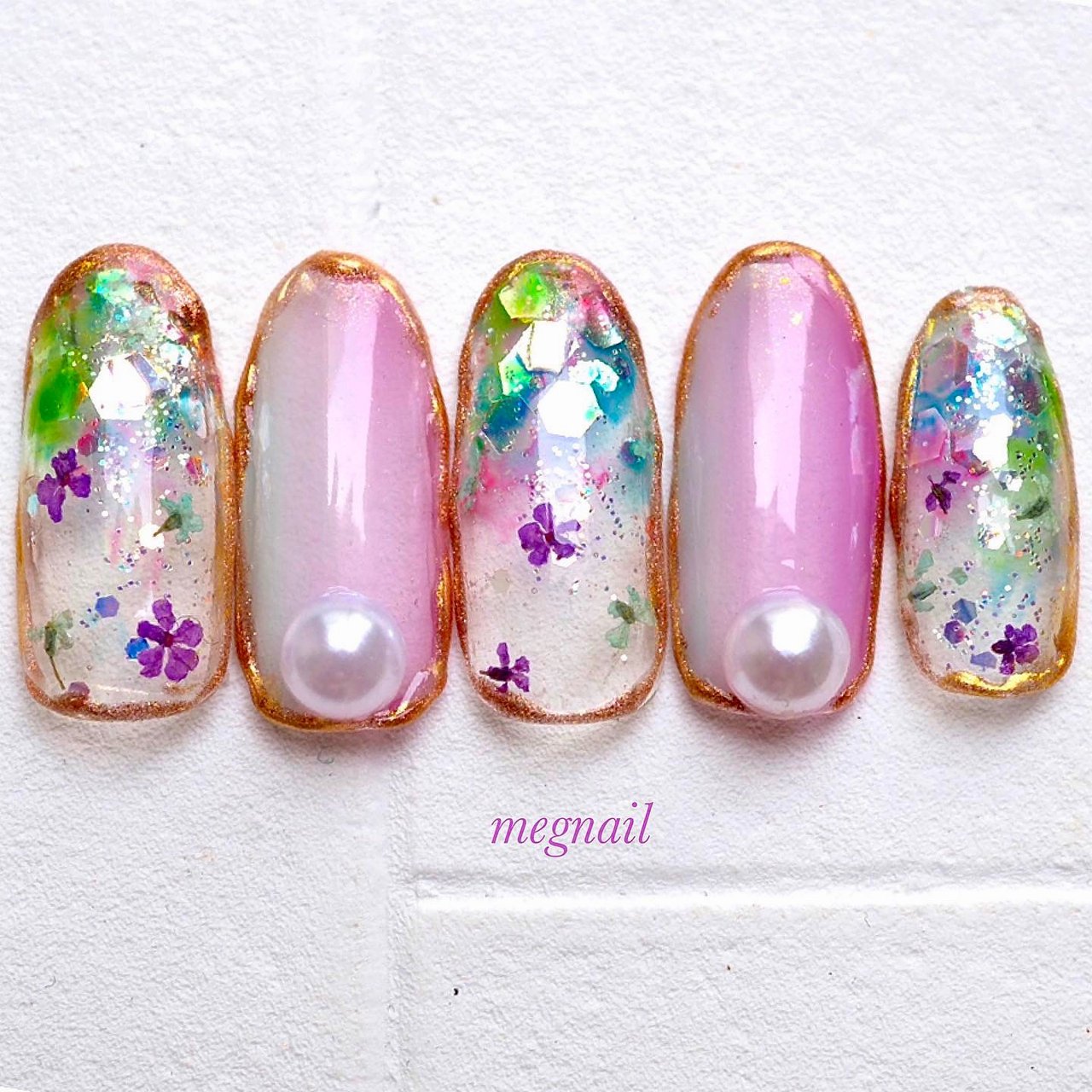 夏 パーティー デート 女子会 ハンド Megnailのネイルデザイン No ネイルブック