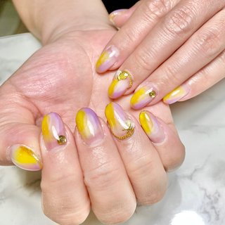 ニコちゃんパーツのネイルデザイン ネイルブック