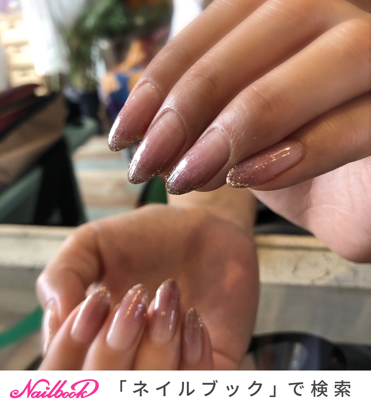 ハンド グラデーション ミディアム ブラウン ジェル 宮城県 石巻 ロージーネイル Rosy Nail Pupuu Rosyのネイル デザイン No ネイルブック