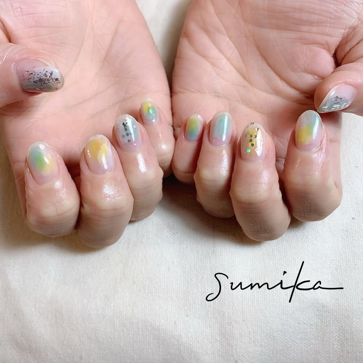 春 夏 冬 七夕 ハンド Nail Salon Sumikaのネイルデザイン No ネイルブック