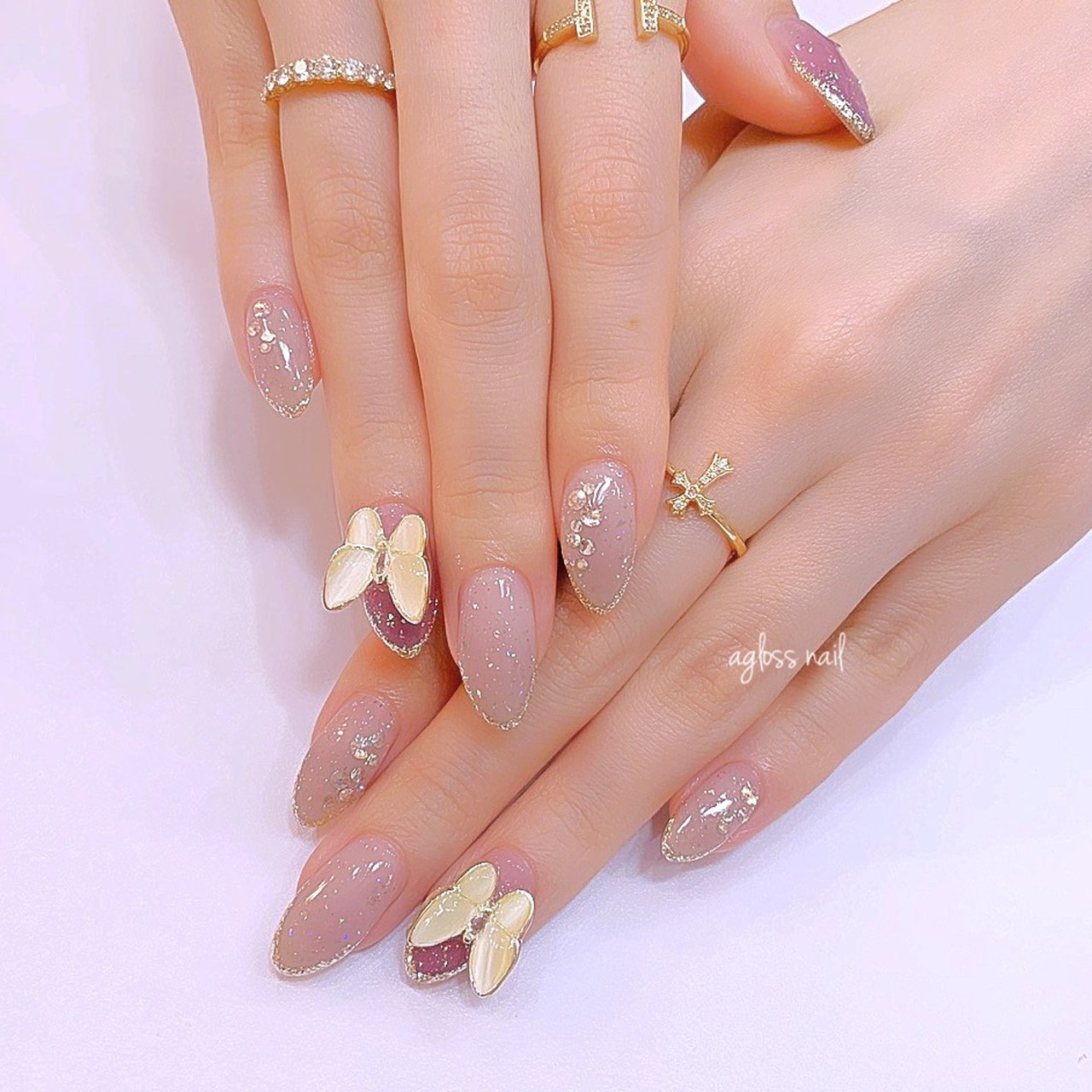春 夏 秋 冬 ハンド Agloss Nailのネイルデザイン No ネイルブック