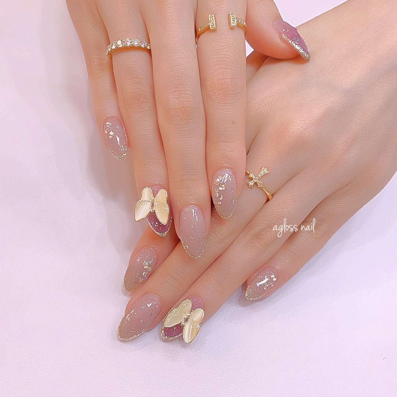 春 夏 秋 冬 ハンド Agloss Nailのネイルデザイン No ネイルブック