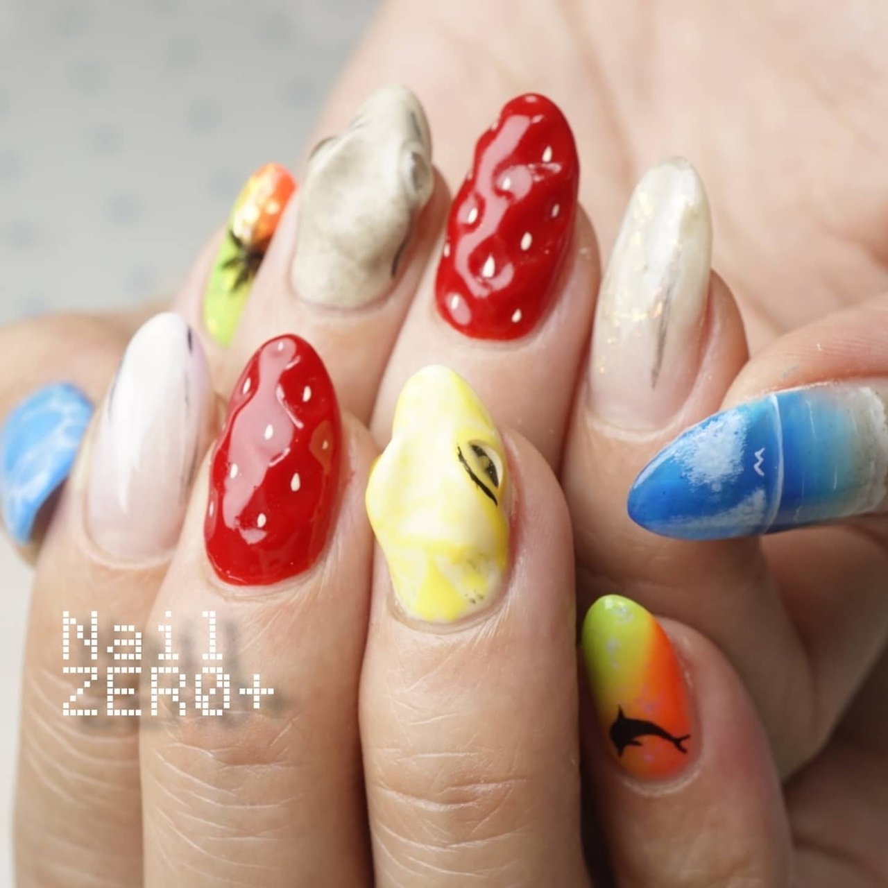 オールシーズン パーティー 女子会 ハンド ワンカラー 塩見隼人 池袋 ネイルゼロプラスのネイルデザイン No ネイルブック