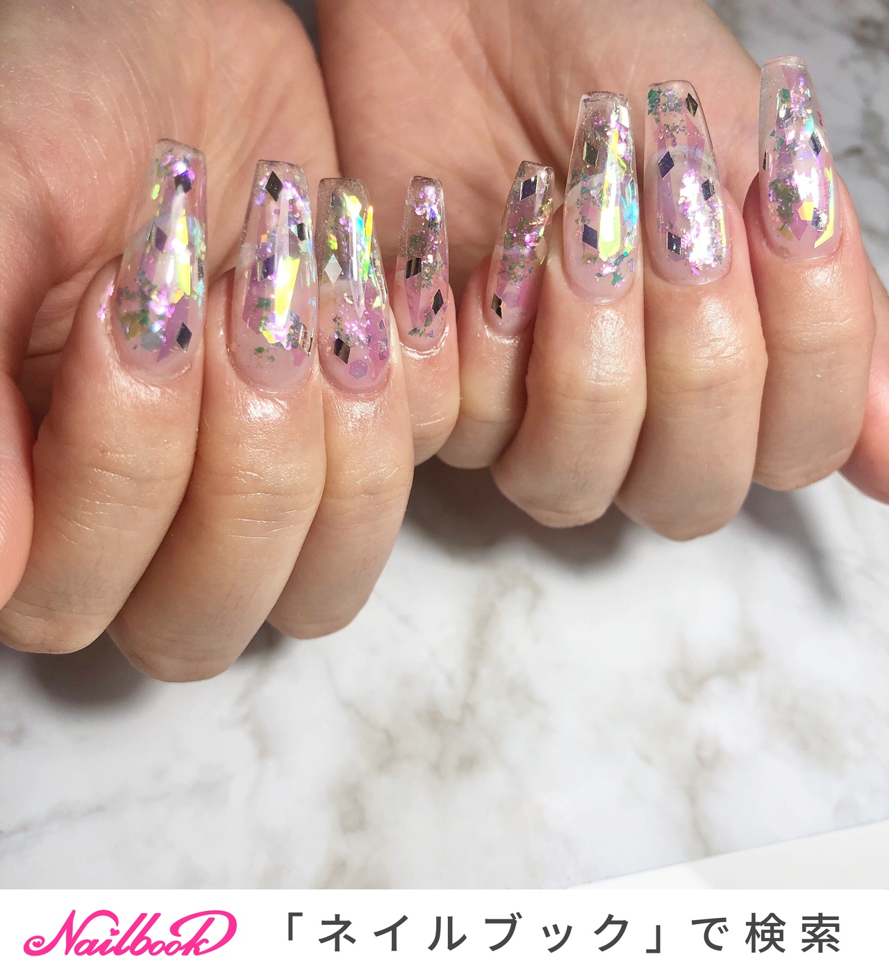 21年 新着順 スカルプチュア スクエアのネイルデザイン 3ページ目 ネイルブック