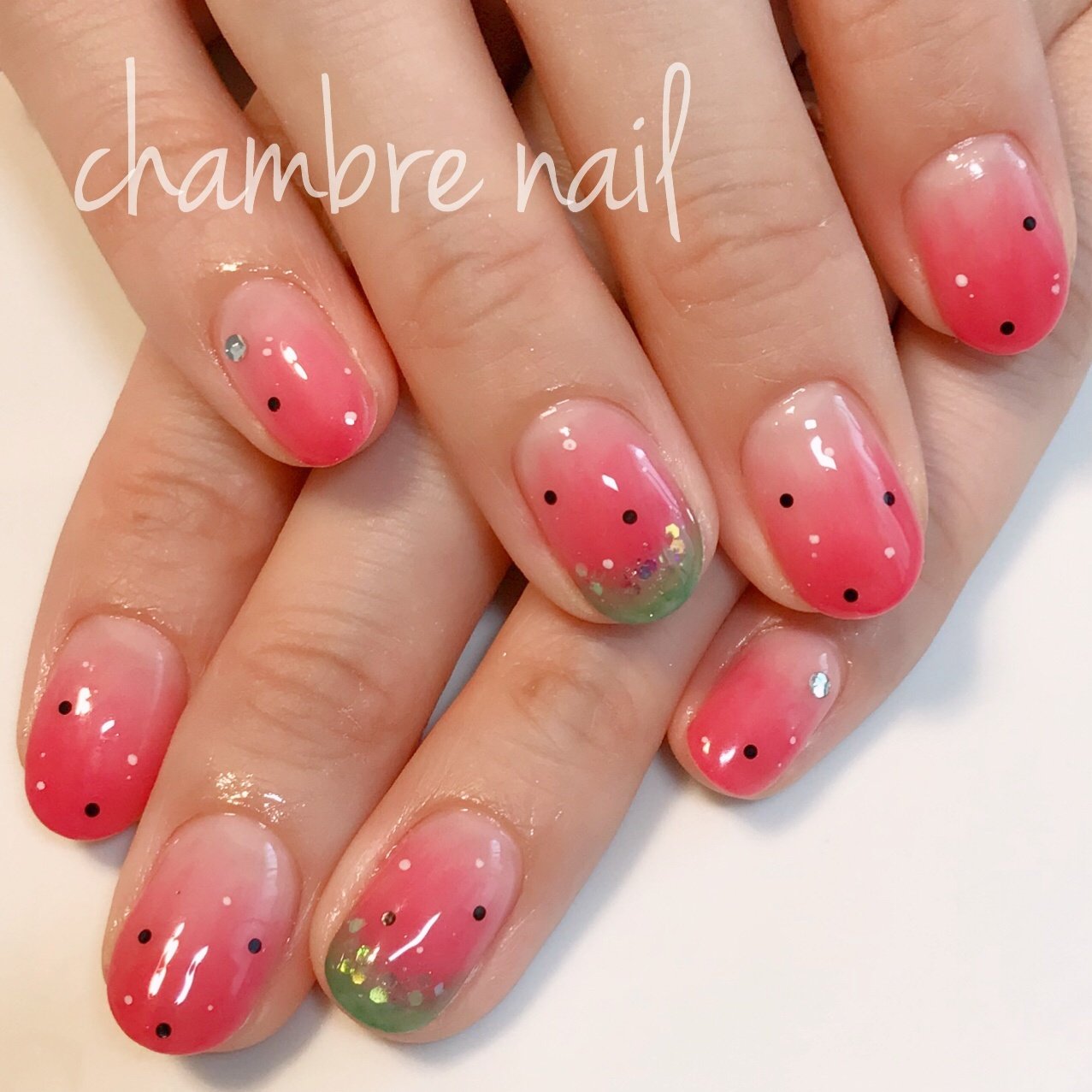 夏 海 リゾート 浴衣 ハンド Chambre Nailのネイルデザイン No 550 ネイルブック