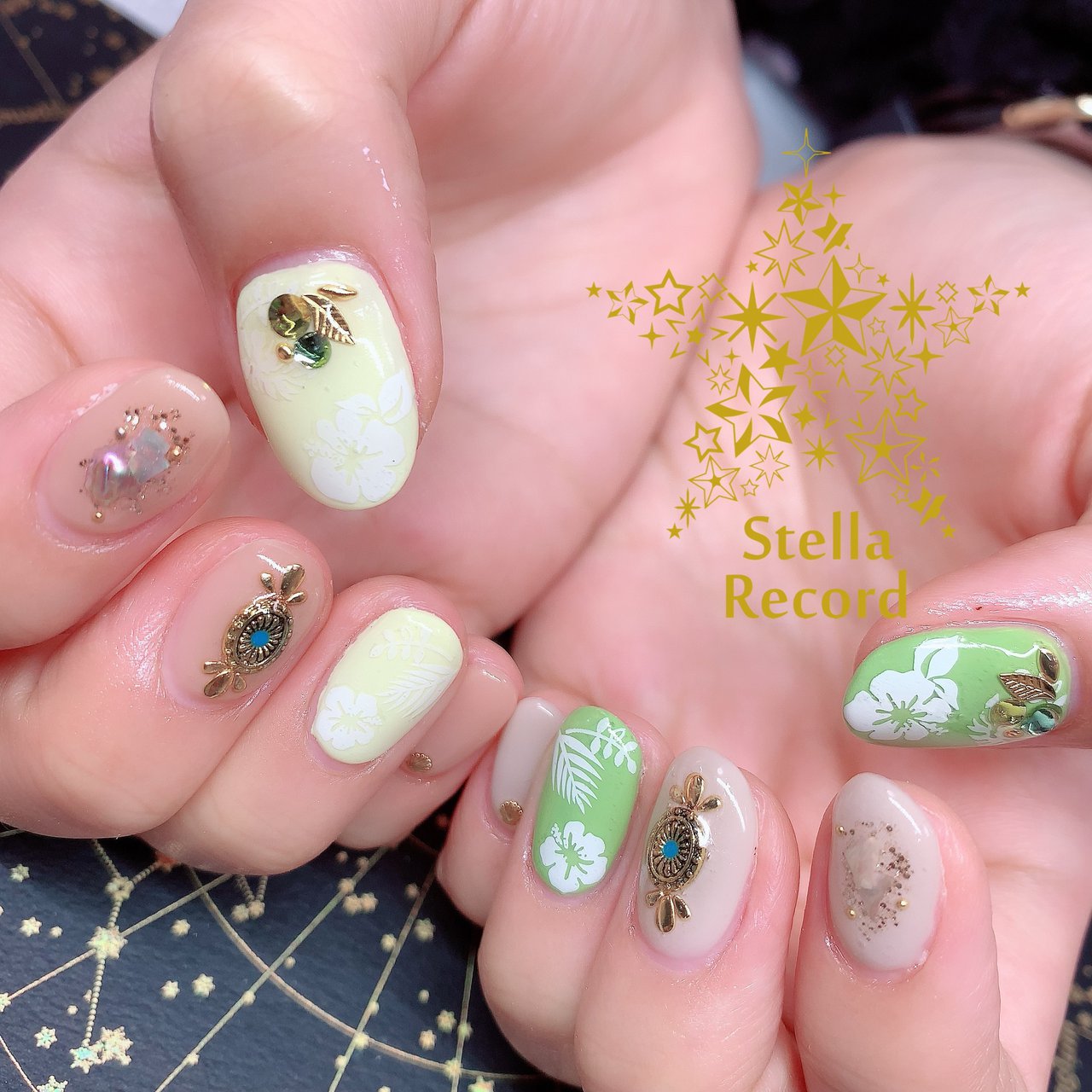 夏 旅行 海 リゾート ハンド Yukieのネイルデザイン No ネイルブック