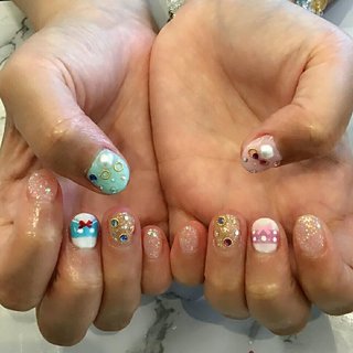 ディズニーモチーフのネイルデザイン ネイルブック