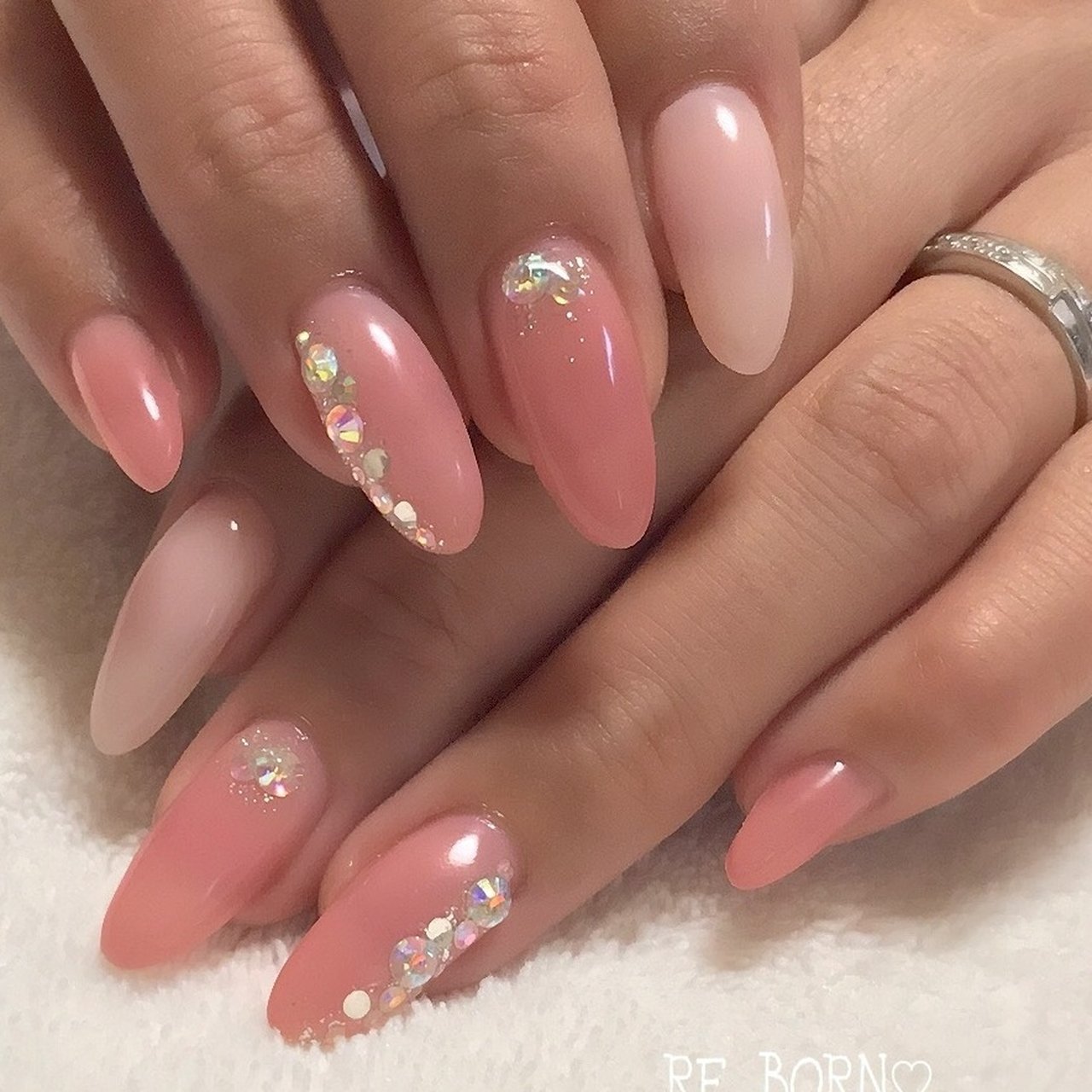 オールシーズン オフィス デート ハンド シンプル 愛美のネイルデザイン No ネイルブック