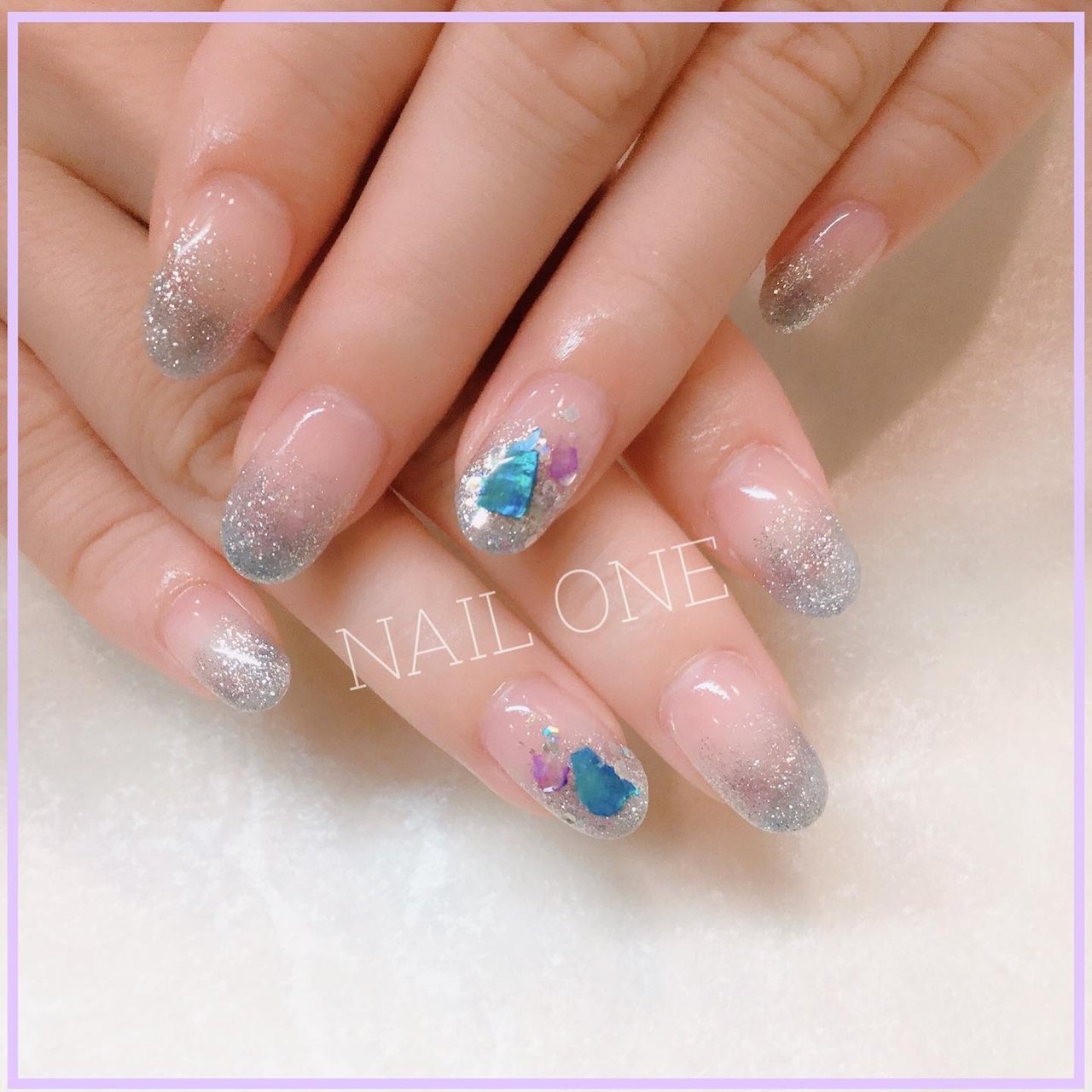 夏 オールシーズン リゾート オフィス ハンド Nailone Salonのネイルデザイン No ネイルブック