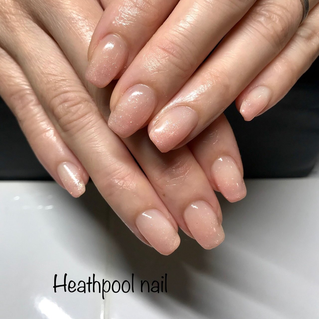 ハンド グラデーション ピンク ジェル Heathpoolnailのネイルデザイン No ネイルブック