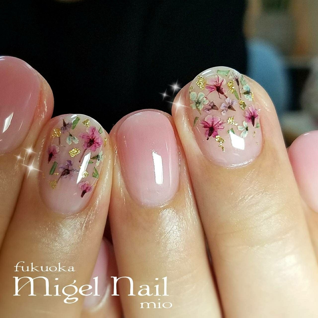 リゾート クリスマス オフィス ブライダル ハンド Migel Nailのネイルデザイン No ネイルブック