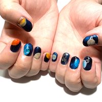 惑星ネイルのネイルデザイン ネイルブック